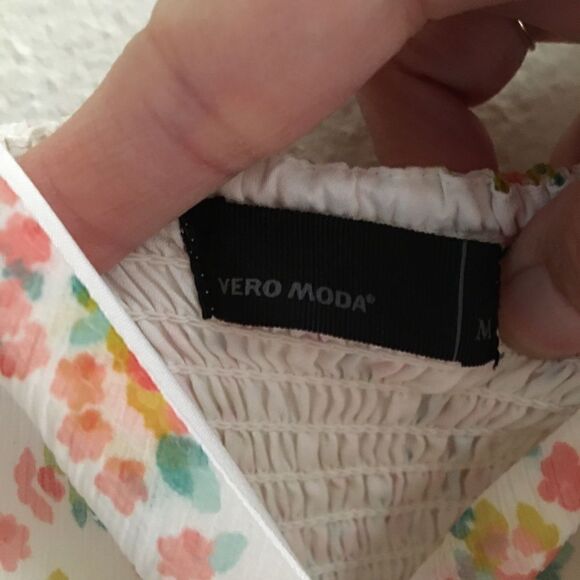 Vero Moda Josephine fit & flare Liberty floral dress M - Picture 6 of 10